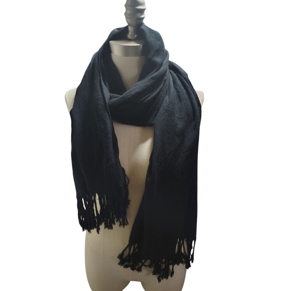 Anne Klein Scarf Black Womens OS